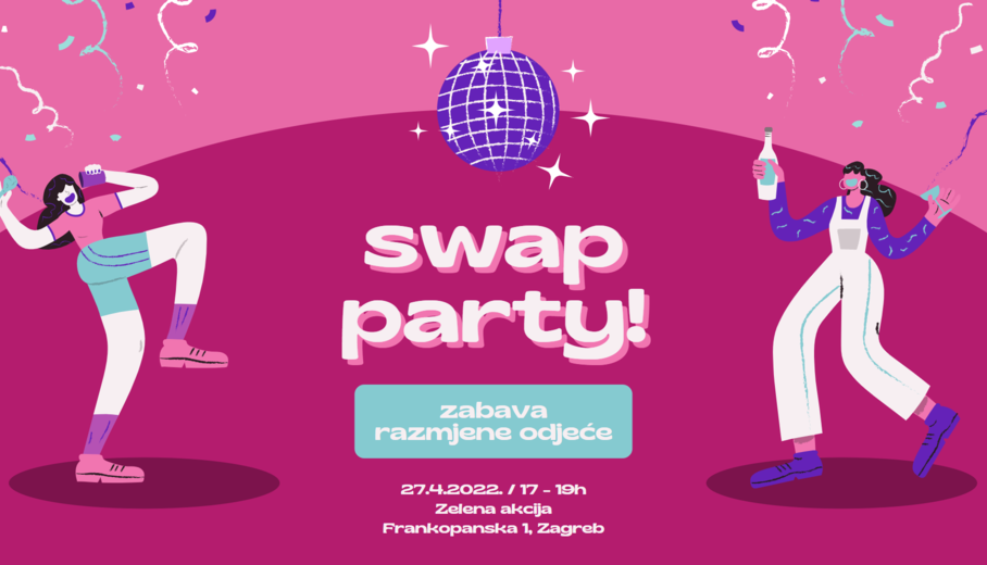 Swap party cover travanj